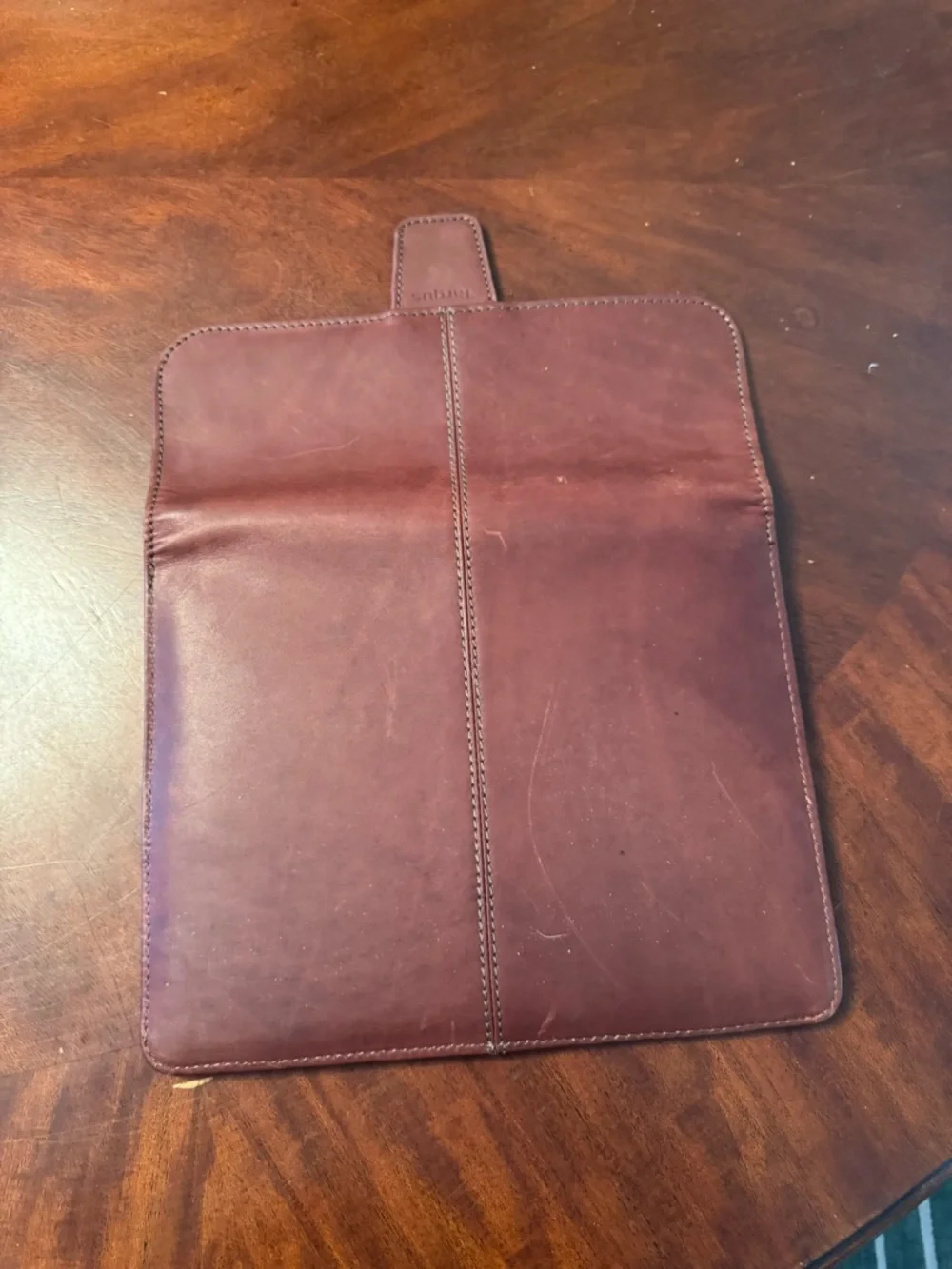 Targus Men's Laptop Folio in Chestnut Brown